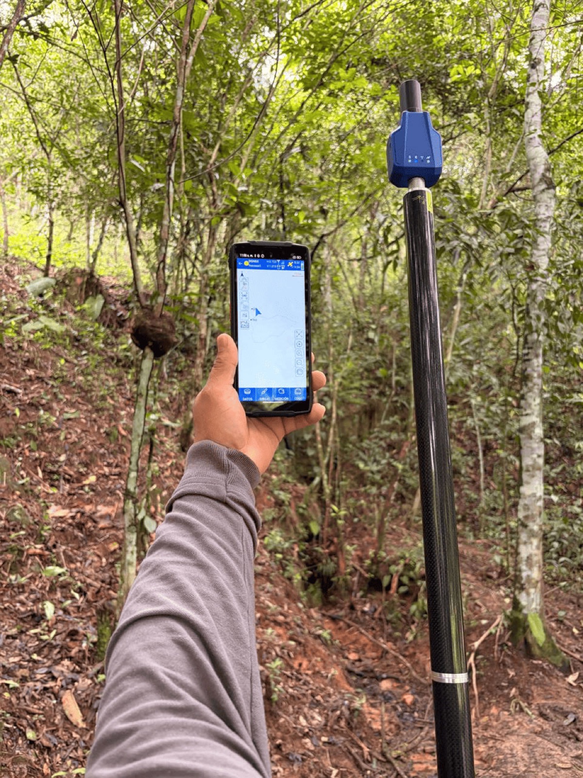 TOKNAV customer-authorized field application photo 10