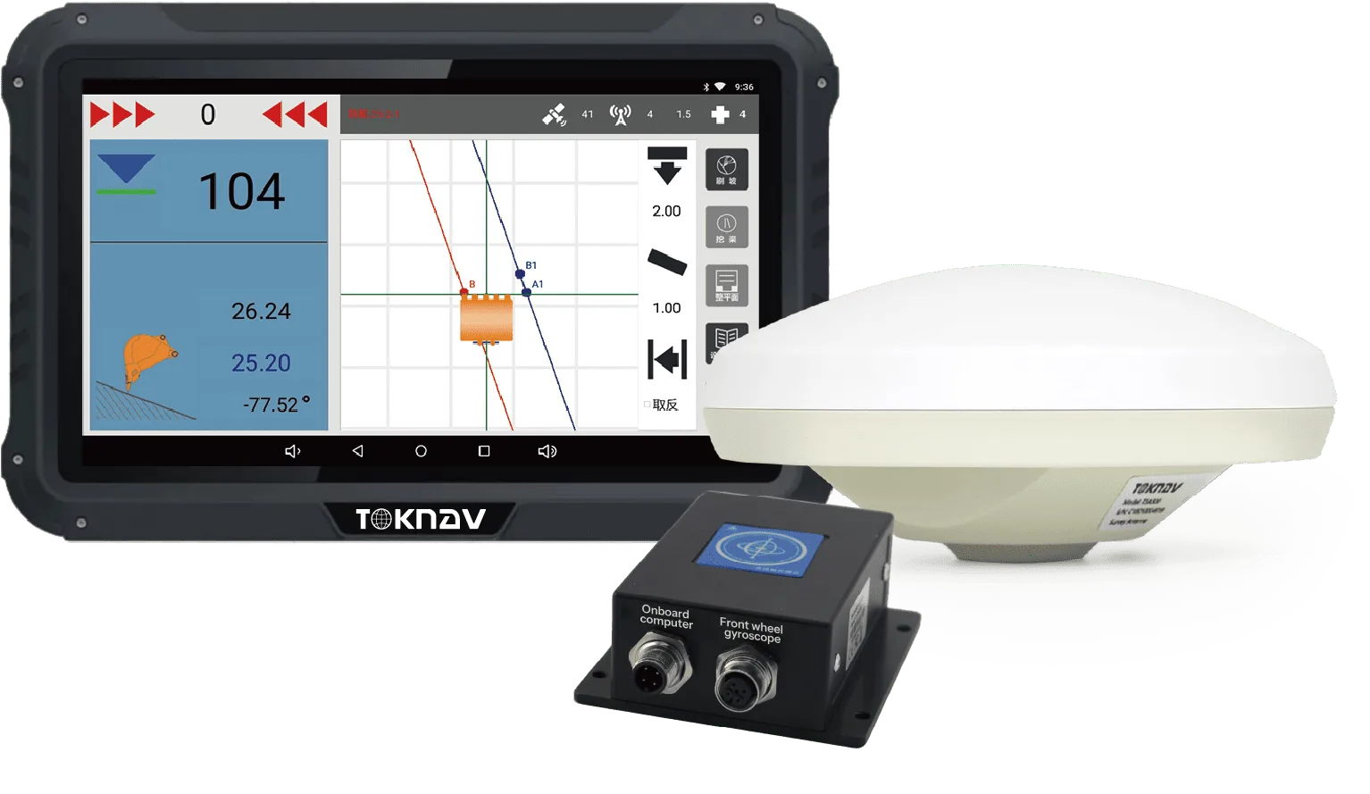 TOKNAV 挖机 1