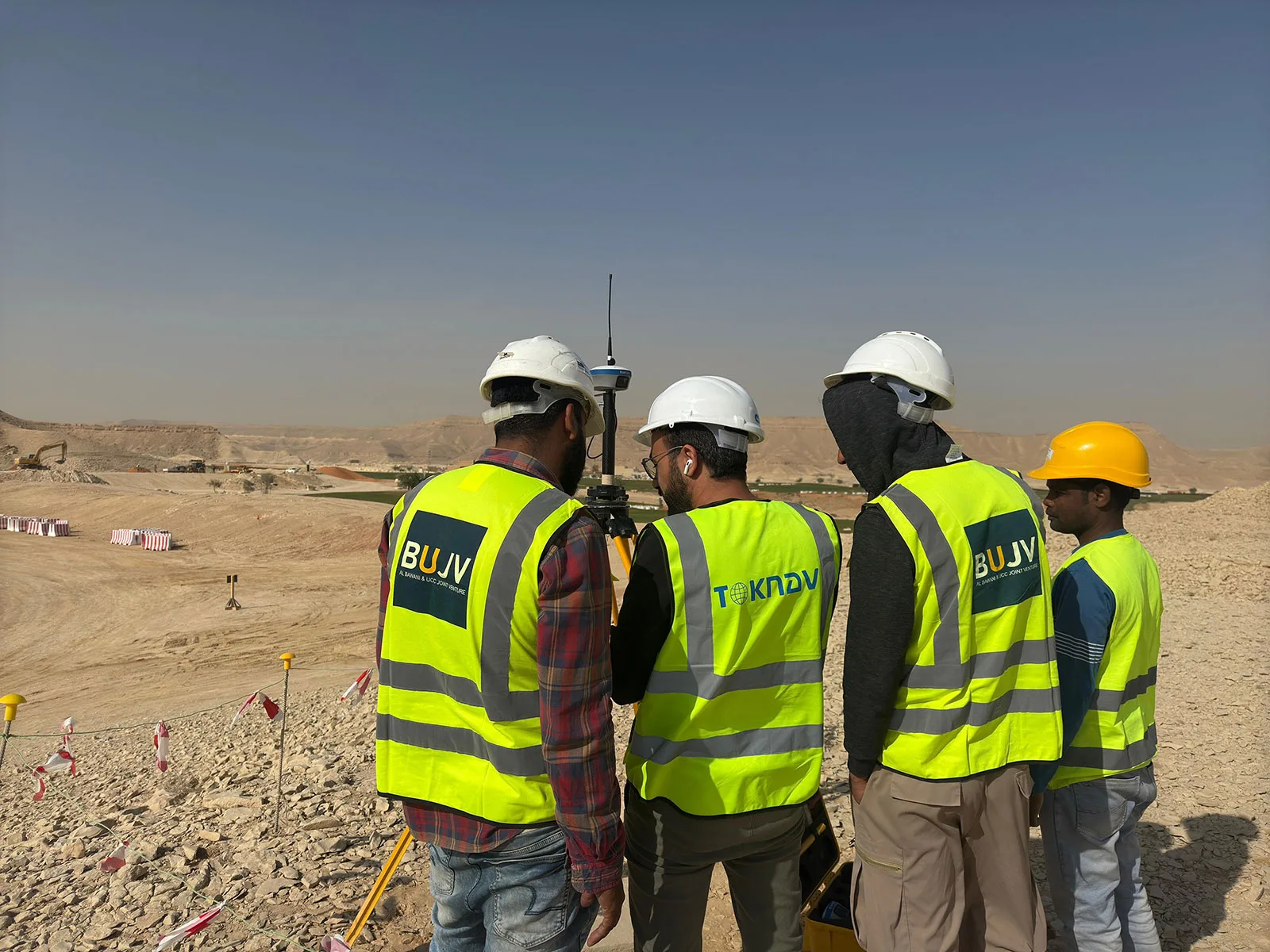 Les clients de la région d'Arabie Saoudite utilisent le récepteur GNSS toknav T20Pro