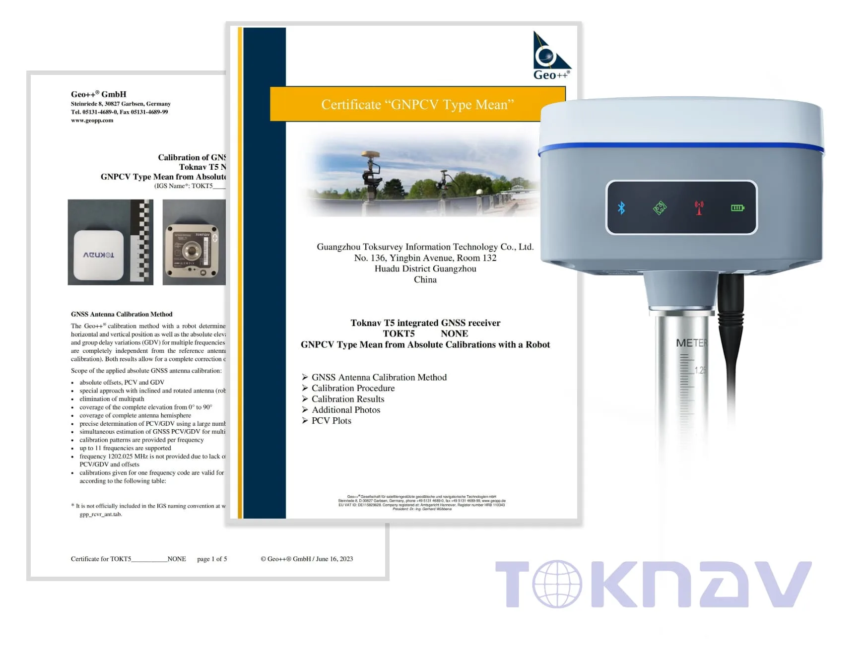 TOKNAV T10Pro – IGS-zertifizierter GNSS-Empfänger