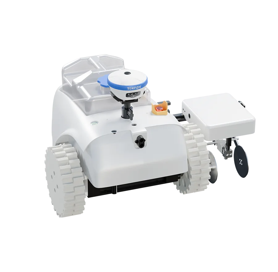 TOKNAV Intelligent marking robot solution for robotic field marking, GNSS-guided line painting and venue operations