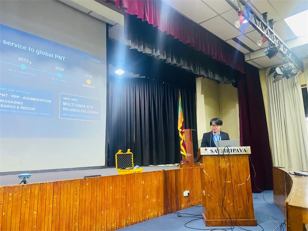 TOKNAV presents GNSS and geospatial technology at the Surveyors' Institute of Sri Lanka centennial program