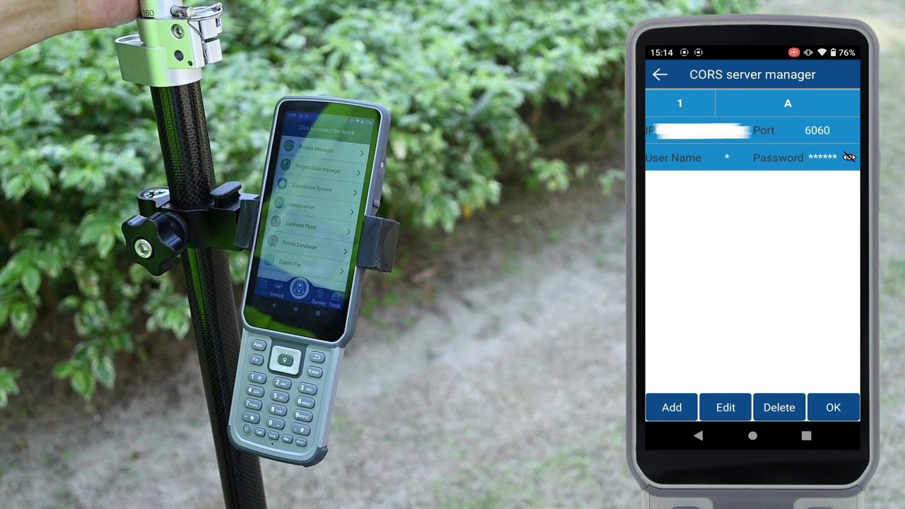 P8Global — Fixed-solution point measurement