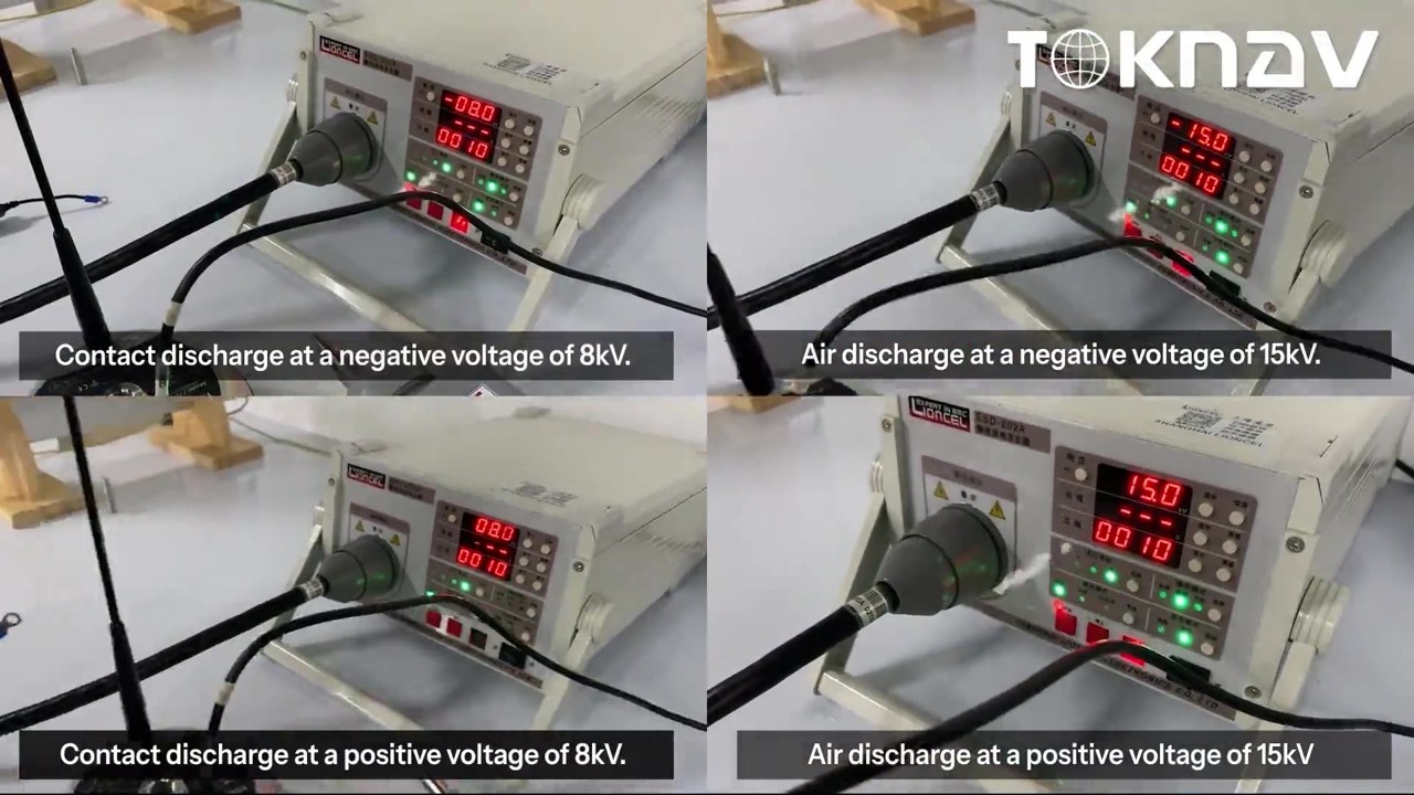 T10Pro — Electrostatic discharge test