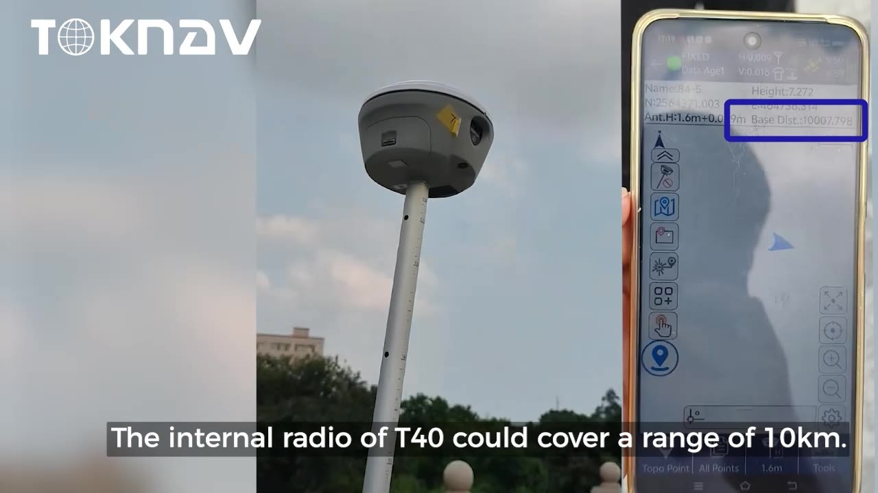T40 — Radio range demonstration