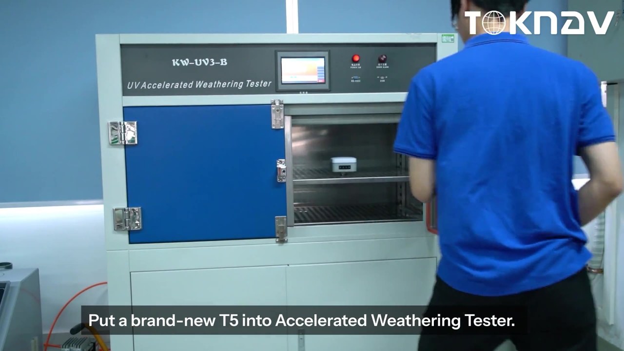 T5 — UV exposure test